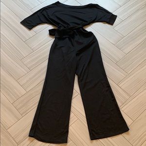 Black jumpsuit